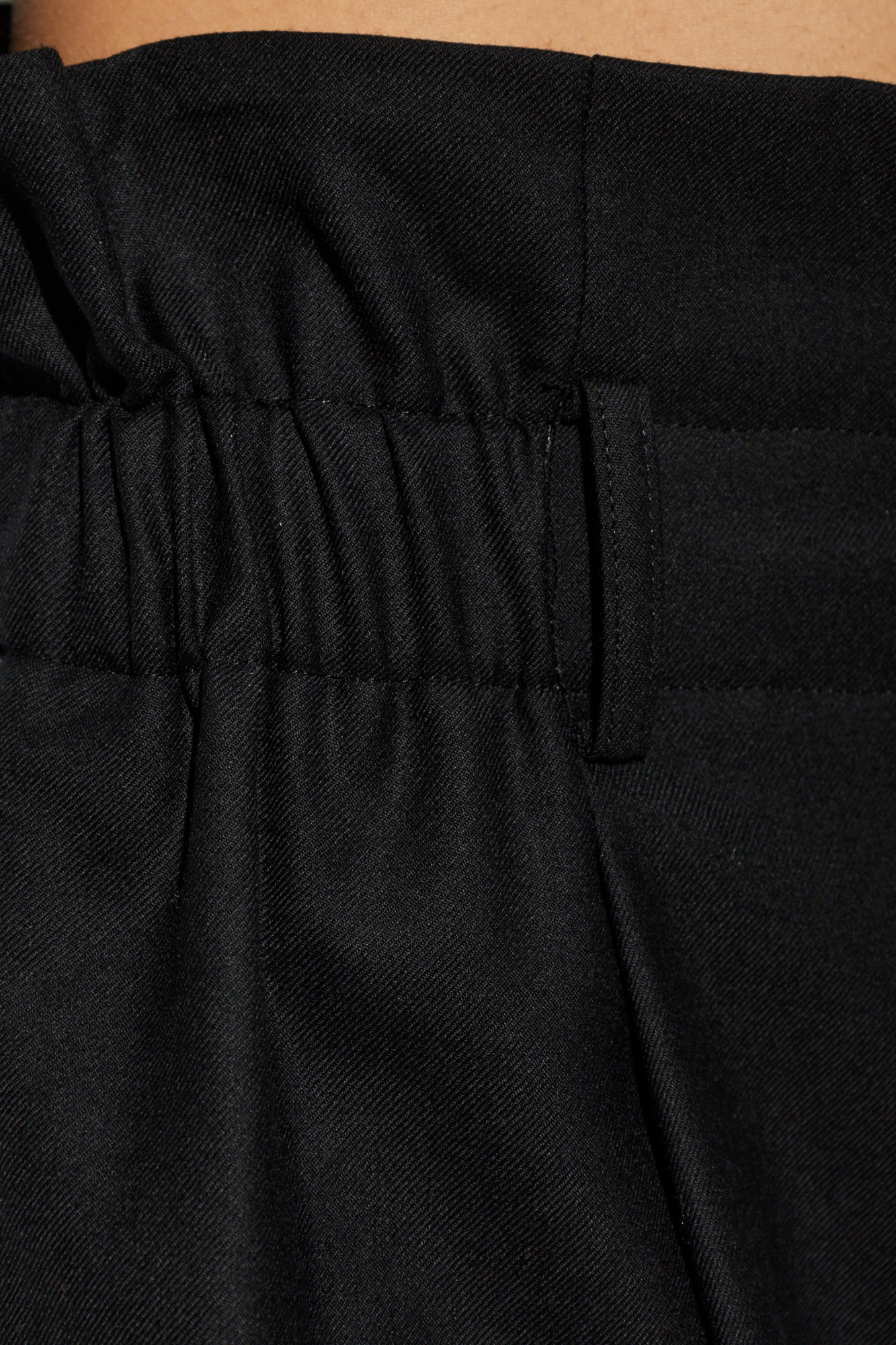 Comme des Garçons Noir Kei Ninomiya Pants with cuffs at the legs